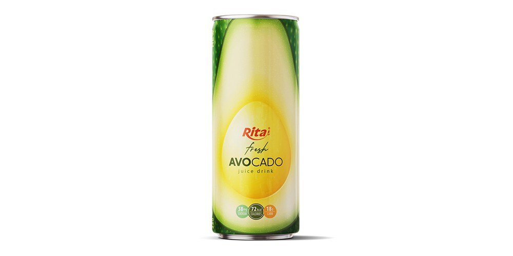 Avocado Juice Drink 250ml Can Rita Brand